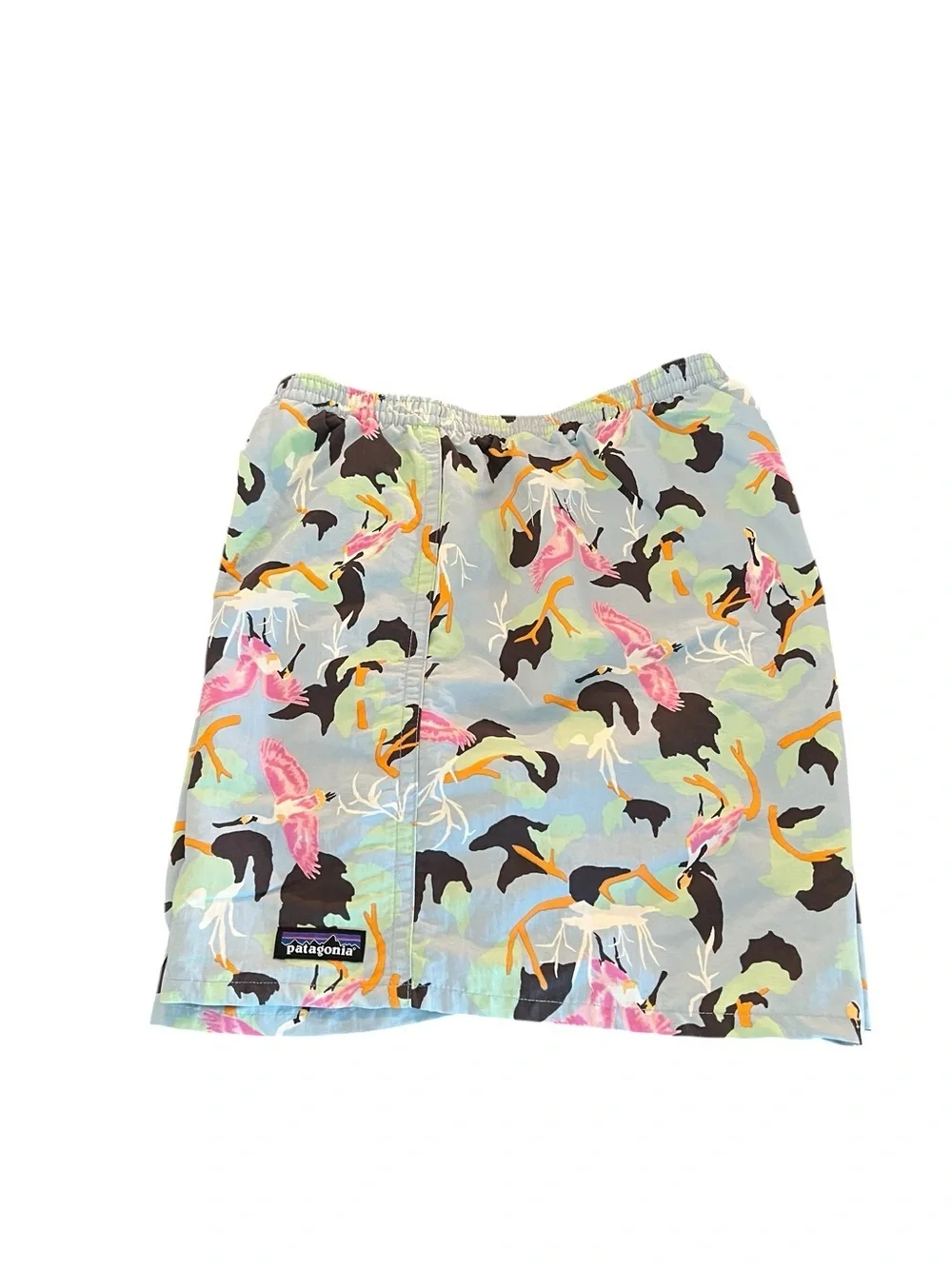 Patagonia Men’s Seagull Pattern Performance Swim trunks Size XL